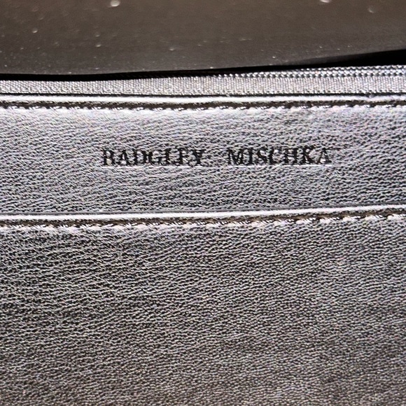 Badgley Mischka black quilting purse with logo and tassel closure final $42 firm - Picture 6 of 12